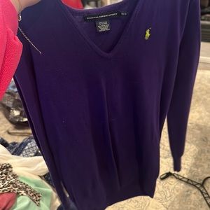 Purple Ralph Lauren Sport shirt